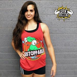 Flexcomics Racerback Tank top. Unstoppable